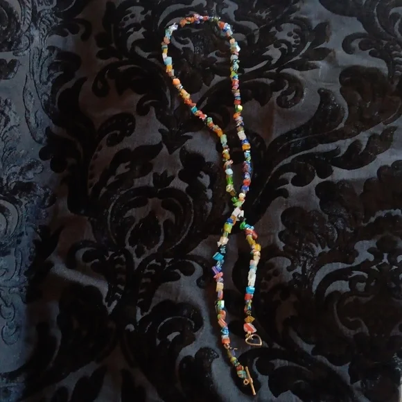 Colorful Glass Necklace - Picture 4 of 5